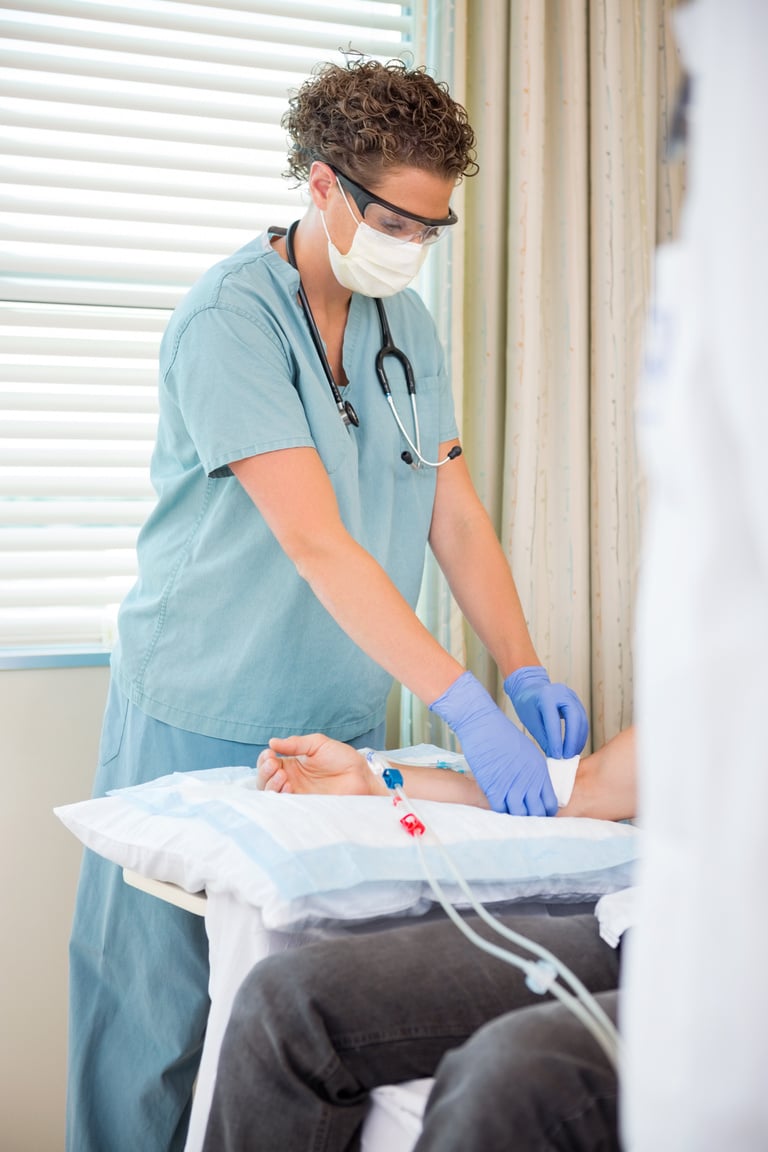 Dialysis Treatment in Hospital